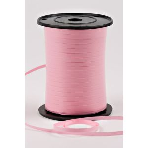 Лента простая (0,5см*500м) Пудра/Белый