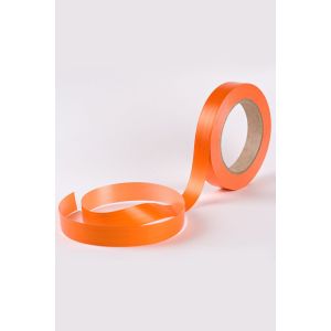 Лента простая  Гладкая без тиснения (2см*50ярд) ОРАНЖЕВАЯ P2000