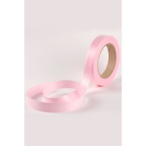 Лента простая  Гладкая без тиснения (2см*50ярд) РОЗОВАЯ  P294