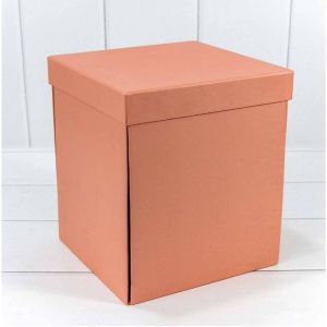 Коробка «Фотоальбом» 20*20*24 Персиковый 1/12