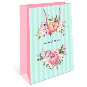 Сумка подарочная 330х425х100 мм