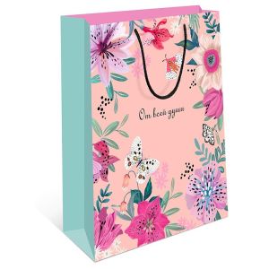 Сумка подарочная 330х425х100 мм