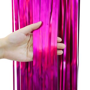 Занавес Дождик Фуше, Матовый металл, 100*200 см, 1 шт.