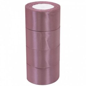 Лента атласная ЭКОНОМ 5см*25Y, 91 Пудра т.м 4