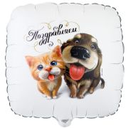 К 18” РУС ПОЗДРАВЛЯЕМ Питомцы