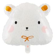 ПД Фигура, Голова, Белый медведь, 18«/45 см * 20»/51 см, 1 шт. (В упаковке)