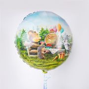 G 17 Лесные друзья / Forest animals / 1 шт /, Фольгированный шар (Италия)