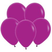 S 12''/30 см, Пастель, Пурпурная орхидея (056), 12 шт.