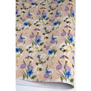 Бумага глянцевая 68*98см Дачная лужайка 10 листов