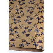 Бумага крафт 100*70см Биение сердца РК 203/480