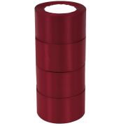 Лента атласная ЭКОНОМ 5см*25Y, 48 Бургундия т.м 4