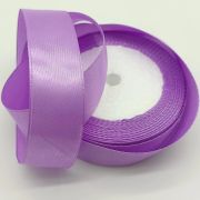 Лента атласная, на пене, односторонняя, 25 мм х 25 ярд, гиацинтовый (5 шт/упак)