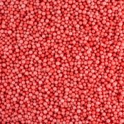 Шарики пенопласт, Красный, 2-4 мм, 10 гр.