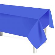 Скатерть одноразовая, Мастхэв, Синий, 137*274 см, 1 шт.