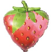 К Шар (24''/61 см) Фигура, Клубника, 1 шт.