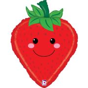 Б Шар (21''/53 см) Фигура, Клубника, Красный, 1 шт.