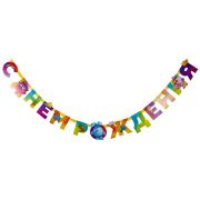 Гирлянда-буквы С ДР Смешарики Яркие 210см/G