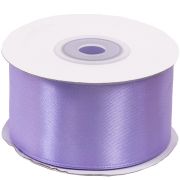 Лента атласная Светло-сиреневая 3,8см*22,85м 044