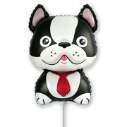 F Мини-фигура, Бульдог, Черный, 13''/33 см, 1 шт.