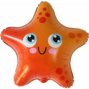 Шар (21''/53 см) Фигура, Морская звезда, 1 шт.