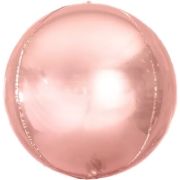 К Сфера 3D, 20''/51 см, Розовое Золото, 1 шт.