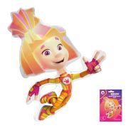 K 36 Фиксики Симка фигура / Fixies Nolik / 1 шт. / Фольгированный шар в упаковке (Китай)