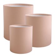 Коробка  цилиндр «Премиум»  Персиковый, 13*13 см