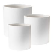 Коробка  цилиндр  «Премиум» Белый, 13*13  см