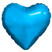 Аг 9''/23 см, Мини-сердце, Синий, 5 шт.