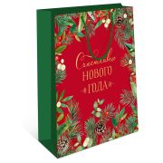 Сумка подарочная НГ 180х223х100