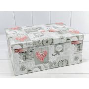 Коробка Прямоугольная  30*22,8*13,3 см «Love» 1/6