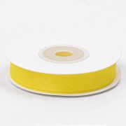Шифоновая лента Жёлтая 1,2 см*22,85 м 1142 т.м 10/600