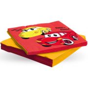 Салфетки Веселые машинки 33*33см 20 шт