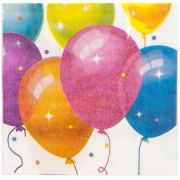 Салфетки Шары Кристальные 33см 12шт/G