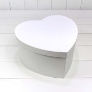 Коробка «Сердце»  31,8*30*18,2 см, Белый