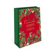 Сумка подарочная НГ 260х320х120