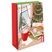 Сумка подарочная НГ 260х320х120