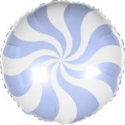 F 18''/46 см, Круг Леденец/Конфета/Карамель Лиловая, 1 шт.