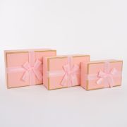 Коробка, Стильный презент, Розовый, 23*16*9,5 см, 1 шт.