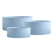 Коробка  цилиндр  «Премиум»  Голубой, 18*8 см