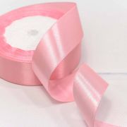 Лента Атласная Сатин 2,5см*25ярд Розовый-04 1/5 1/300