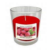 Свечи ароматизированная Истамбул в стекле Лесная малина 190мл  KR