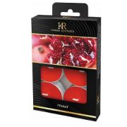 Свеча чайная ароматизированная Гранат 6 шт/уп  KR