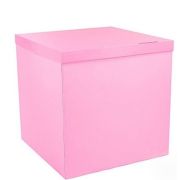 Коробка для шаров малая (Розовая) 60*60*60 см