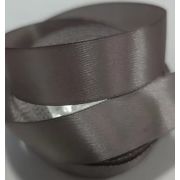 Лента атласная, на пенопласте, односторонняя, 25 мм х 25 ярд, серебряный