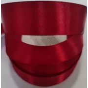 Лента атласная, на пенопласте, односторонняя, 25 мм х 25 ярд, бордовый