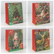 Пакет подарочный «Новый год» (микс 415) 18*23*10