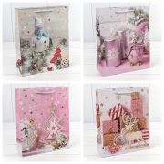 Пакет подарочный «Новый год» (микс 468) 26*32*10