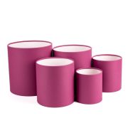 Набор коробок «Тубус» 10*10 см. Малаганский розовый 1шт.