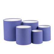 Набор коробок «Тубус» 18*18 см. Фиолетовый 1шт.